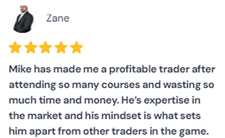 Zane's 5-star review of Mike